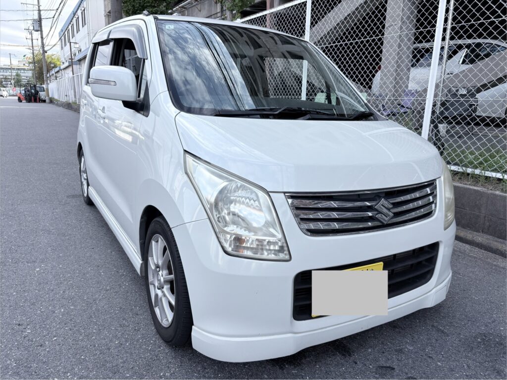 大阪市で中古車販売・買取のデコポン車高価買取H22年ワゴンR