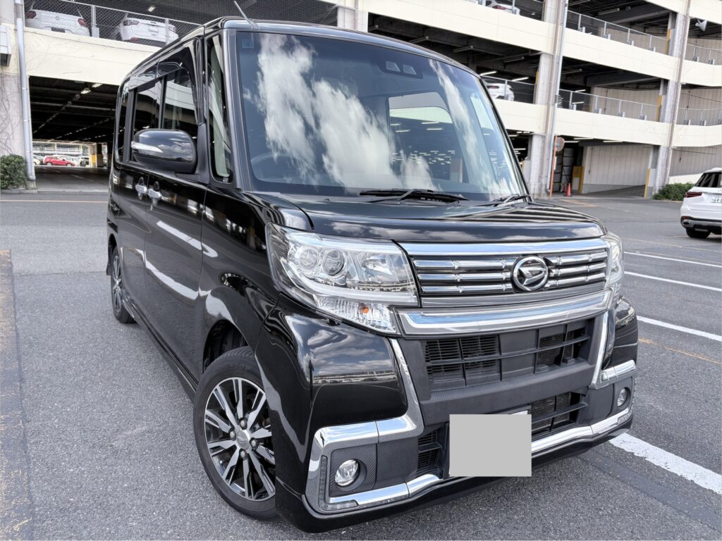 大阪市で中古車販売・買取のデコポン車高価買取H29年タントカスタム